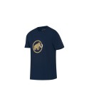 Mammut Camiseta Azul Logo Hombre