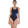 Speedo Bañador Deportivo Placement Powerback Mujer